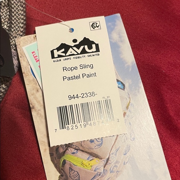 KAVU Rope Sling Bag - Lavender and Gray - Picture 3 of 3